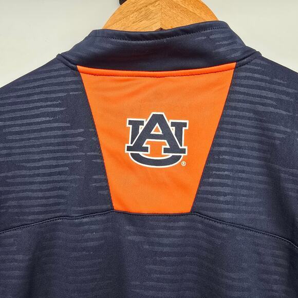 NEW Colosseum Youth Boys Auburn University 1/4 Zip Pull Over Long Sleeve Shirt - Picture 4 of 7